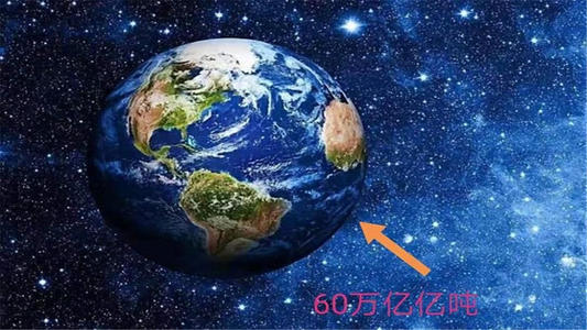 地球重达60万亿亿吨,为什么还能在太空中旋转,而不向下坠落呢?
