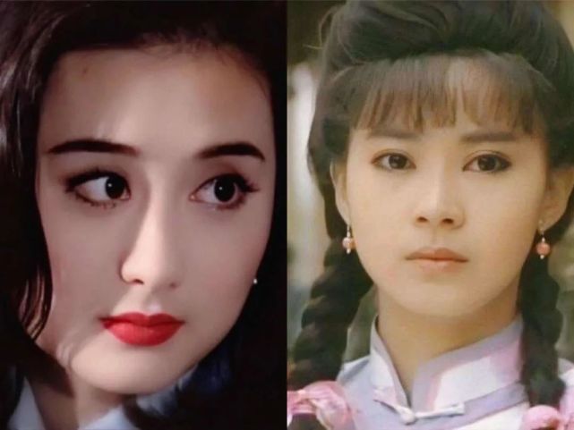 在琼瑶妆的加持下特有琼瑶女郎的柔情水灵美