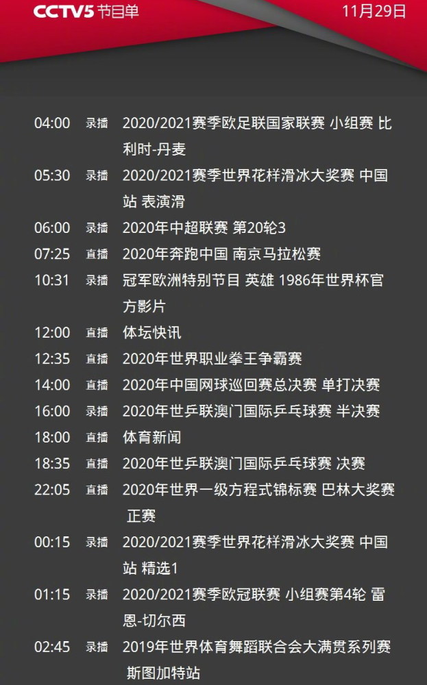 cctv5直播国乒5转足协杯鲁能pk绿城意甲ac米兰vs佛罗伦萨