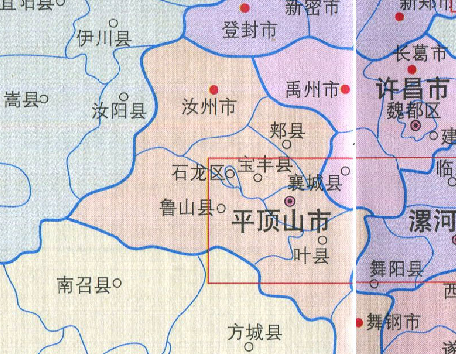 平顶山10区县人口一览汝州市109万湛河区29万