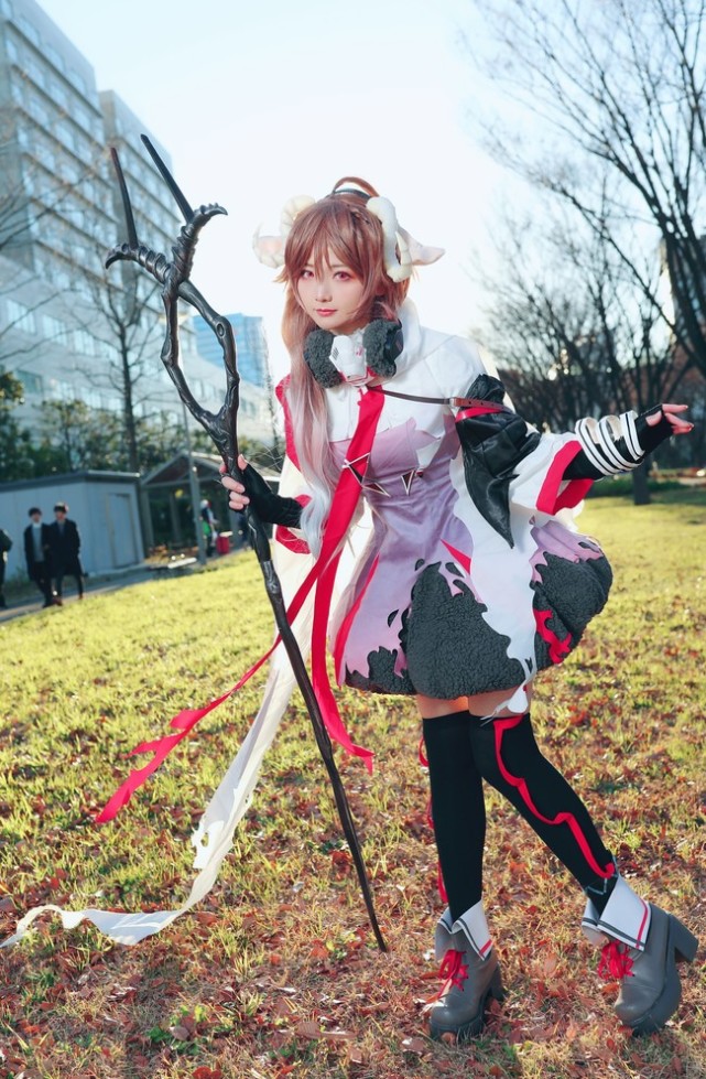 cos小绵羊艾雅法拉在你眼里有几分可爱呢