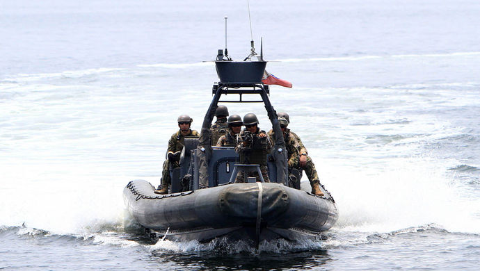 图为菲律宾军队