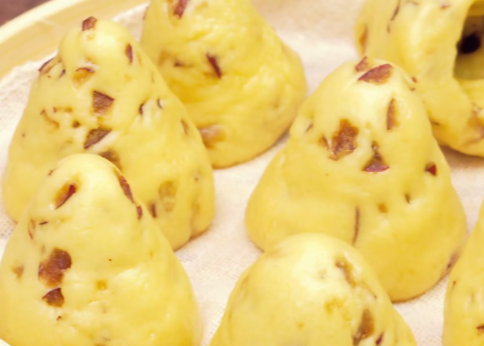 甜香味美的红枣馅窝窝头,软嫩好吃又营养,家中孩子特喜欢