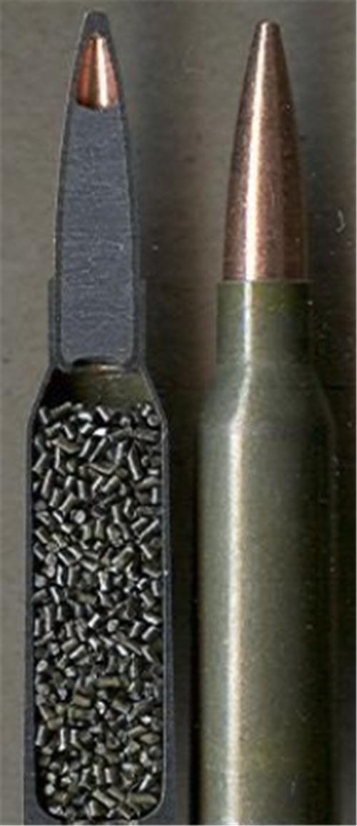 打中后会长在肉里取不出来,如今已被各国禁用|空尖弹|玻璃子弹|弹头