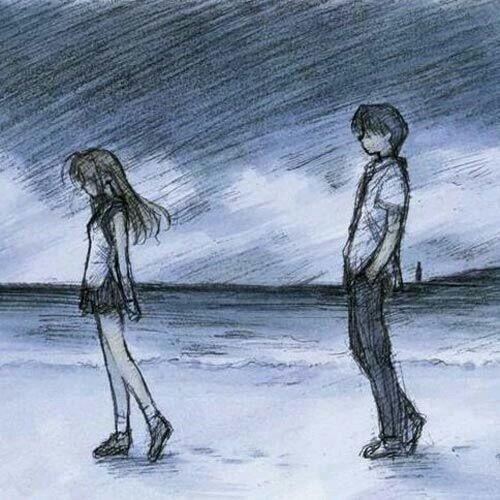 分手之后别再问谁先忘记就让往事随风互道珍重