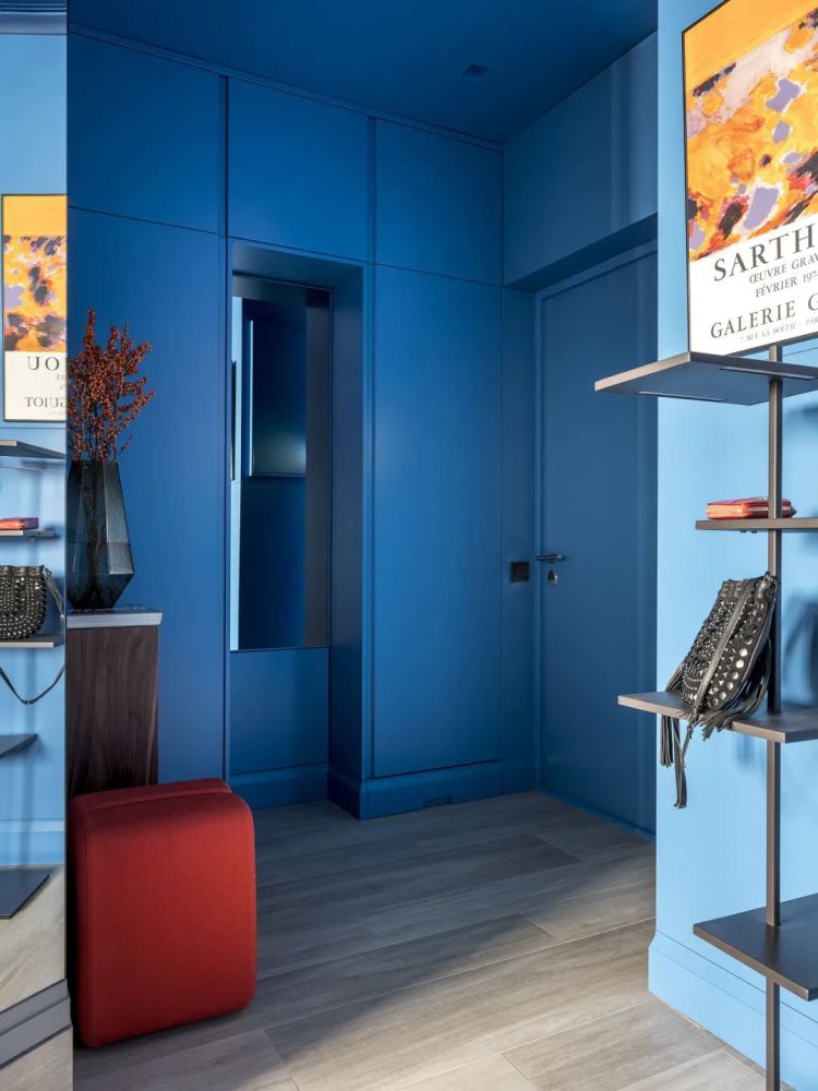 无蓝色不精美,硅藻泥讲述蓝色装饰的秘密!