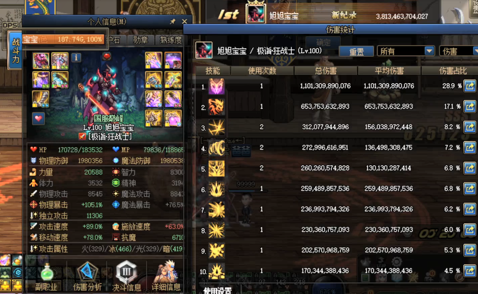 dnf增幅要被替换旭旭宝宝带上改造8护肩伤害远比红16装备高