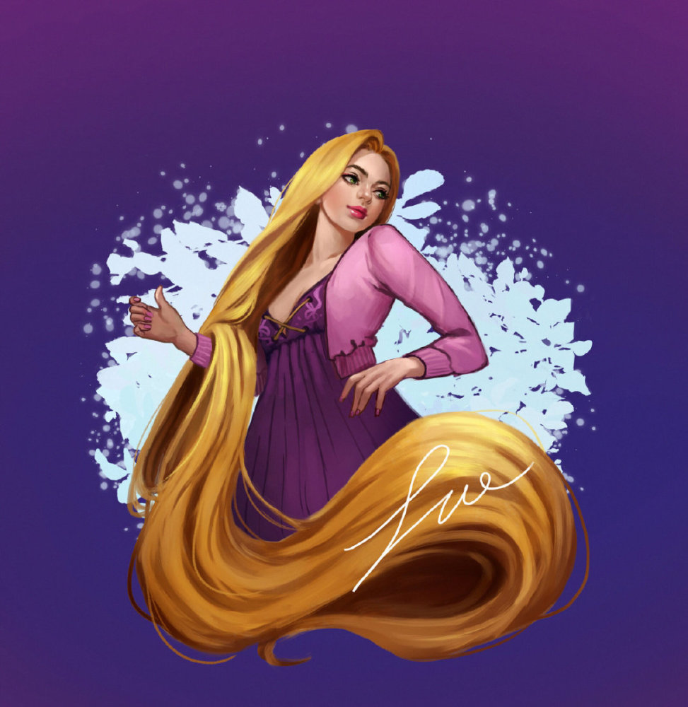 当迪士尼公主换上现代装,宝嘉康蒂很时髦,贝儿秀外慧中