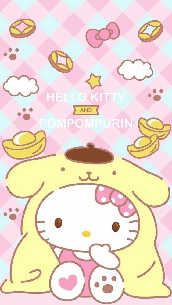 世界上最可爱的猫 Hello Kitty 13款和风日系手机壁纸 Hello Kitty 手机壁纸 日系