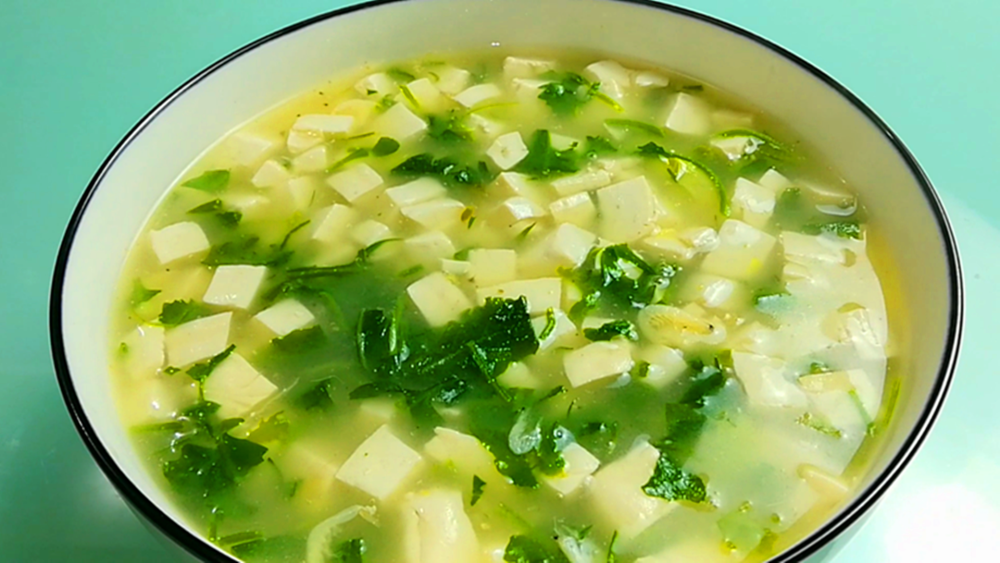 荠菜豆腐羹咋做才清香爽口,大厨有诀窍_腾讯新闻