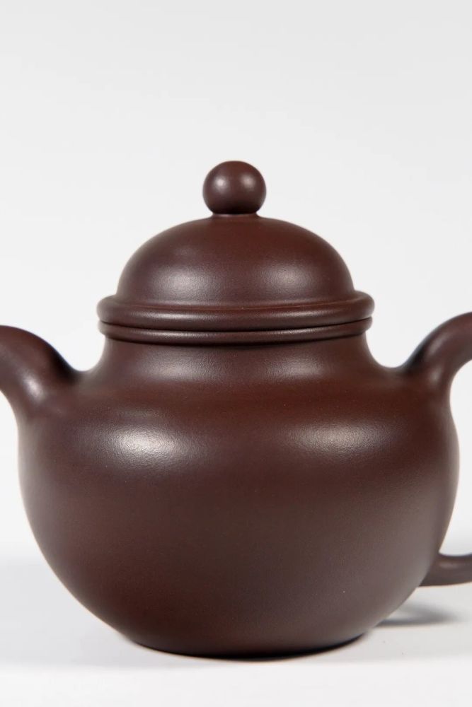 【西云堂】范永娟制丨老紫泥·寿珍大掇球·510cc