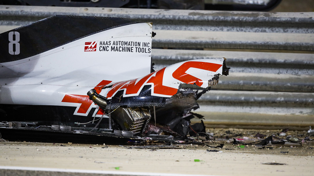 如果没有halo框架与单体壳结构,格罗斯让可能将以时速至少200公里的