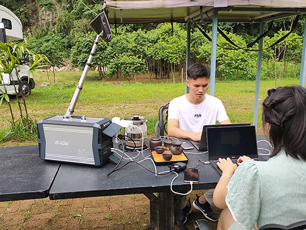 户外电源实现户外办公新模式,户外用电也能高效便捷!