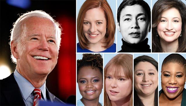 拜登提名美国史上首个全女性白宫高级通讯团队 腾讯新闻