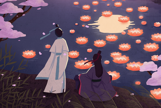 苏轼名句"但愿人长久,千里共婵娟",婵娟是什么意思?