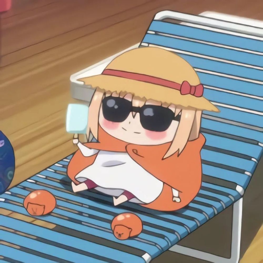 第77期动漫女头干物妹小埋无水印女生头像