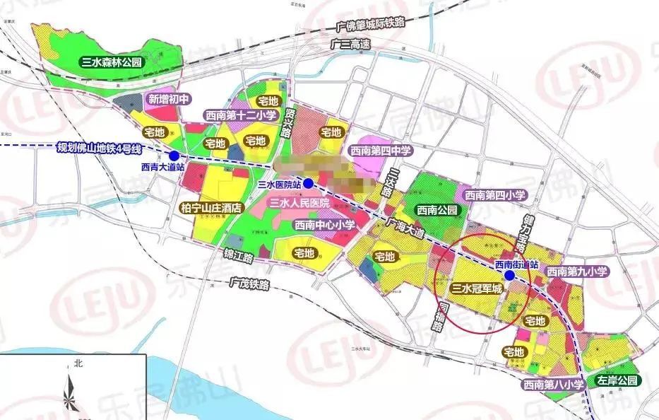 佛山4號線三水站點曝光!將於2026年完工_騰訊新聞