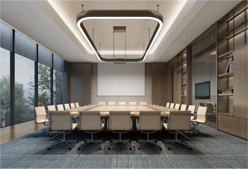 轻松易筑会议室装修4大设计要点