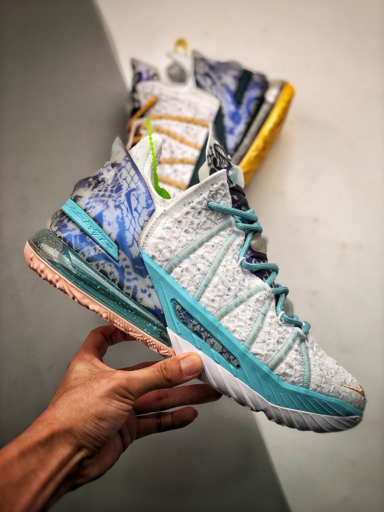 耐克le包容 18 鸳鸯编织 詹姆斯18 开箱测评_腾讯新闻