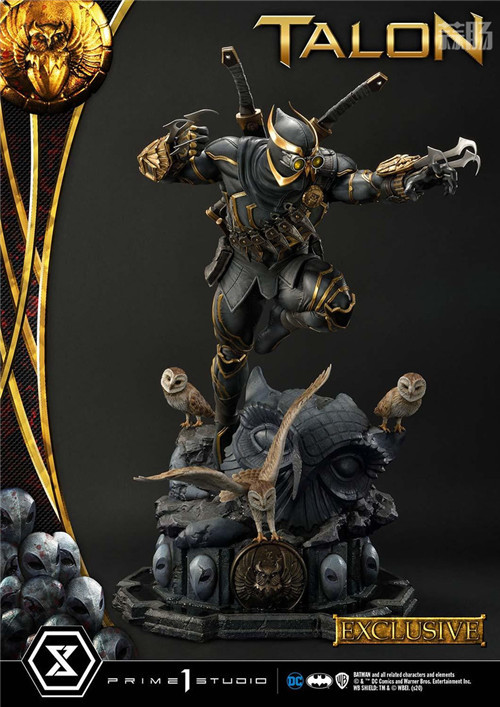 p1s推出蝙蝠侠利爪13大比例雕像