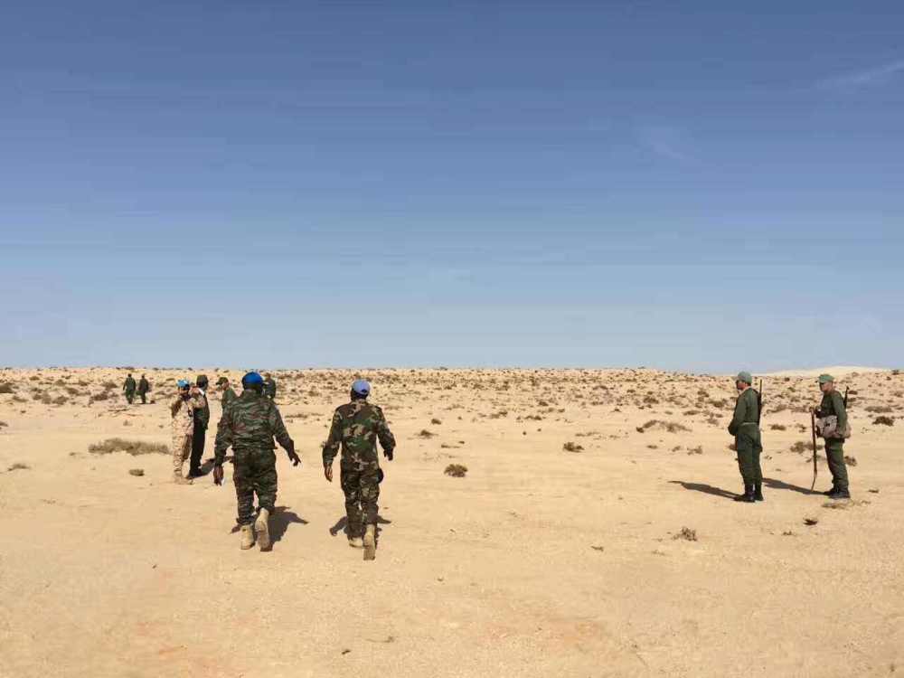 联合国派驻西撒哈拉的军事观察团