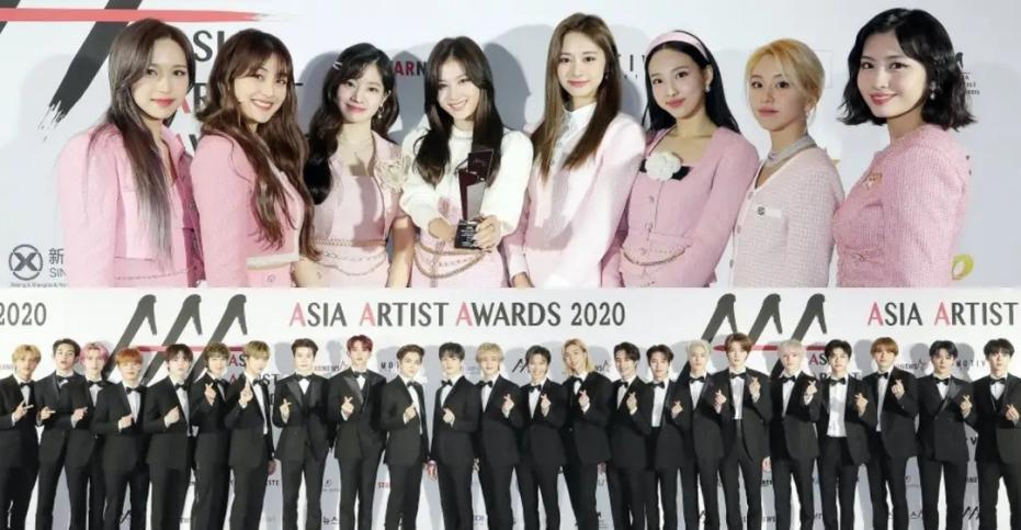 韩国aaa颁奖典礼事故不断 众多明星被坑 网友吐槽不断 腾讯新闻