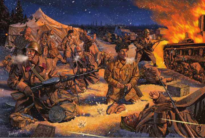 苏联最耻辱一战人数占优2个精锐师被打残枪毙1个师长2个团级军官