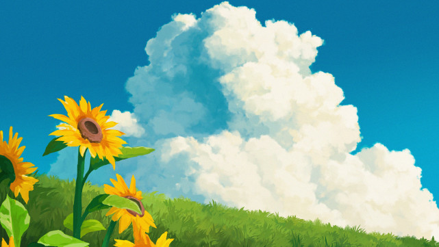 Ipad 电脑壁纸插画风景壁纸无水印 腾讯网