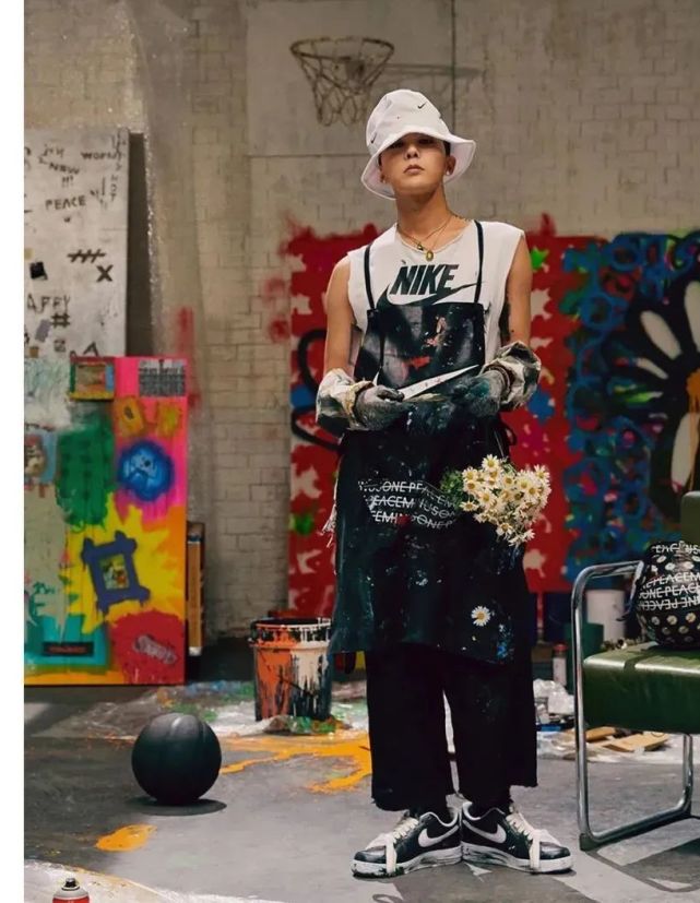 它就是权志龙与nike联名的air force1