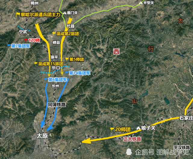 為什麼娘子關只派了幾支雜牌軍駐守閻錫山手中真的無兵可用嗎