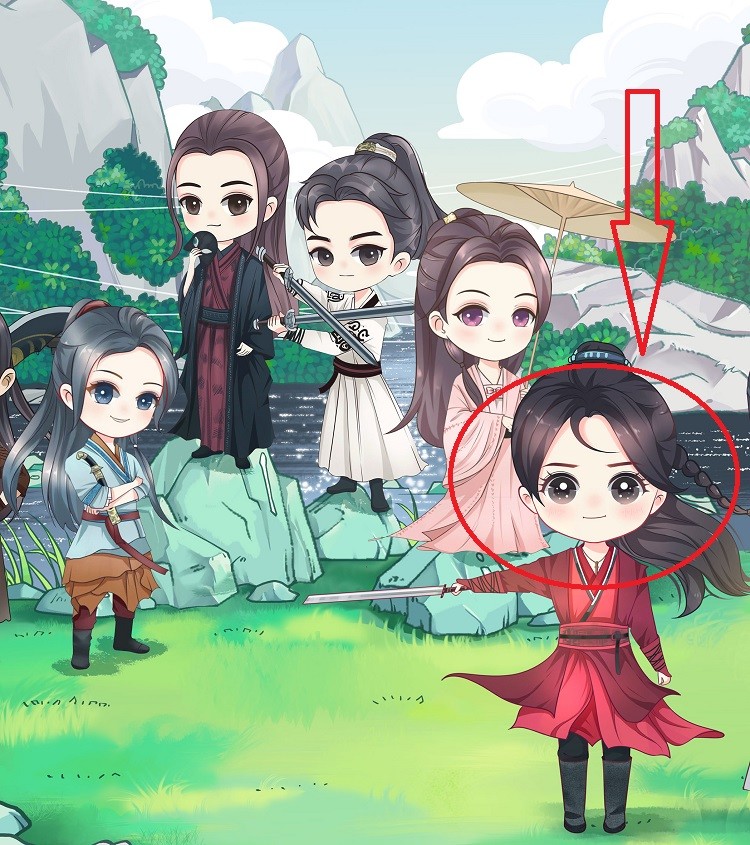 有翡q版海报官宣赵丽颖圆脸好可爱王一博有点认不出来