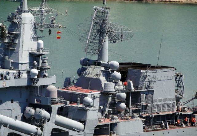 光榮級巡洋艦該型艦最大特點是其龐大的武器系統,包括反艦系統,防空