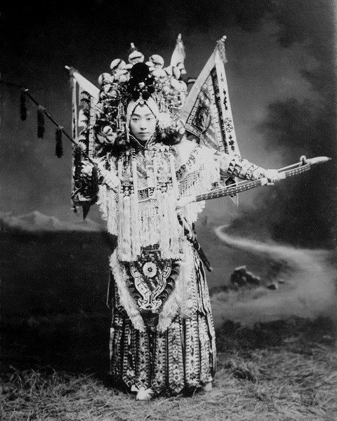 《女起解》,梅兰芳饰苏三梅兰芳历史照片梅兰芳先生是我国戏曲艺术