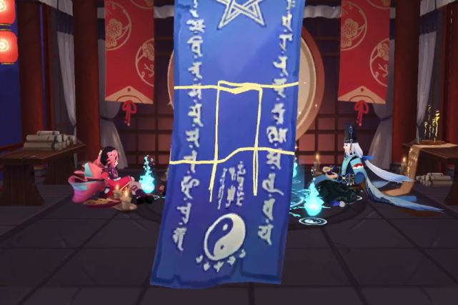 阴阳师12月神秘图案详解两种画法帮你解锁蓝票备战sp山风