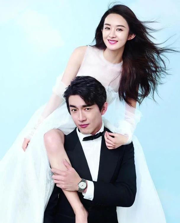赵丽颖最美婚纱照颜值巅峰穿白纱和林更新绝配冯绍峰不吃醋