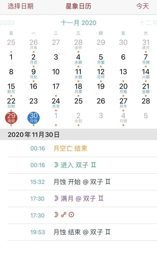 年11月30日的双子满月与月食 12星座恐惧什么 腾讯新闻