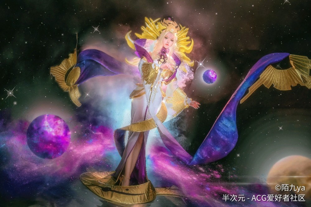 【正片】王者荣耀 武则天倪克斯神谕cos_腾讯新闻