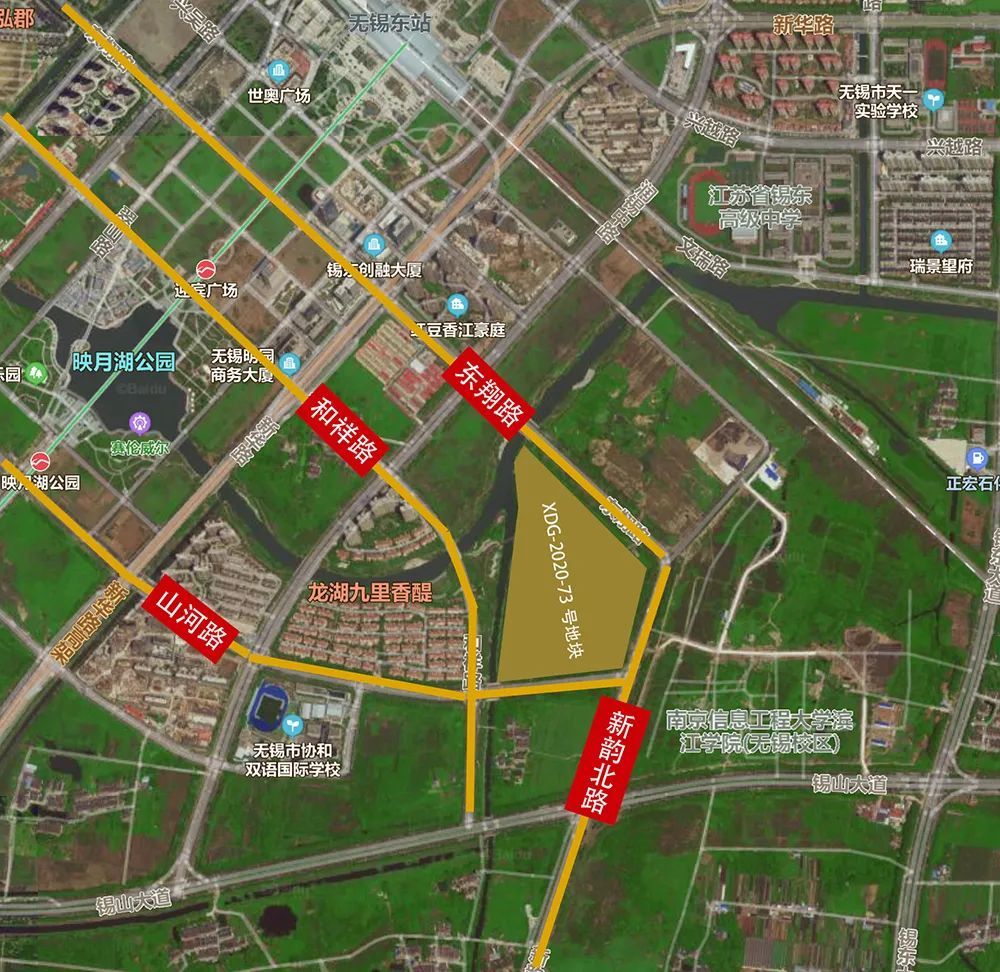 7㎡土地位置:锡东新城商务区山河路北,新韵北路西(锡东龙湖东地块)16