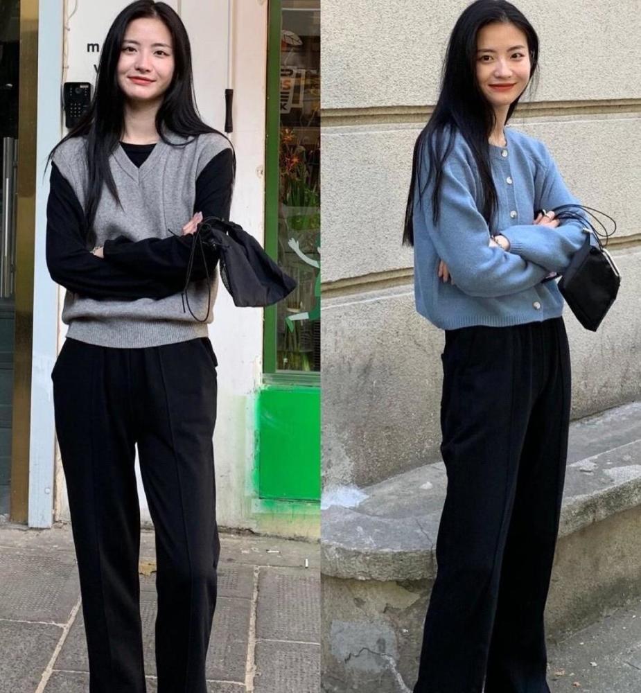 会穿的女人更精致,时髦又大方的韩范穿搭,尽显知性优雅