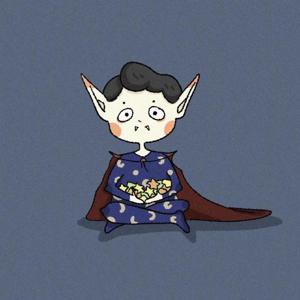 可爱鬼头像我只想做一个仙气十足的小精灵