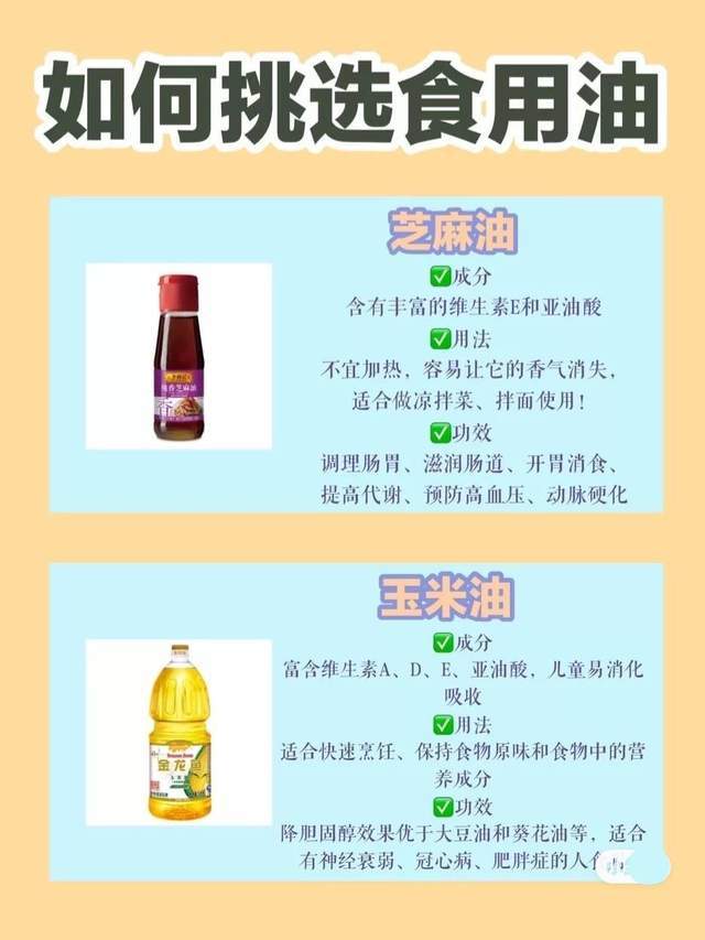 减肥吃什么油 如何选择健康的食用油 燕教授这份选油攻略送给你 腾讯新闻