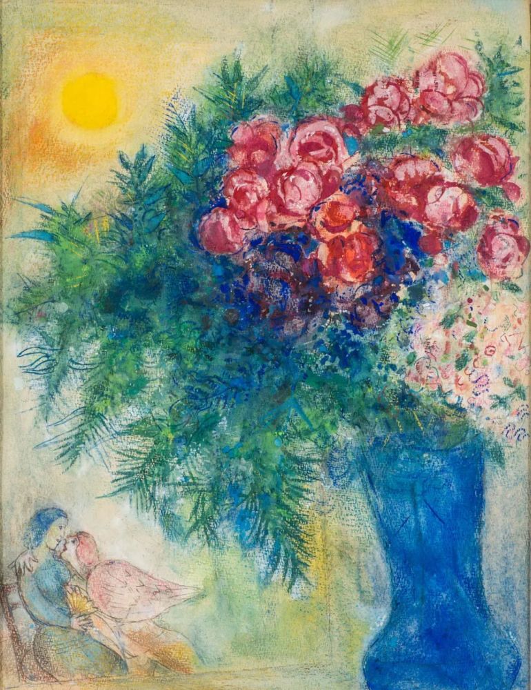 Cafa荐展丨夏加尔 生命的终点是一束花 腾讯新闻