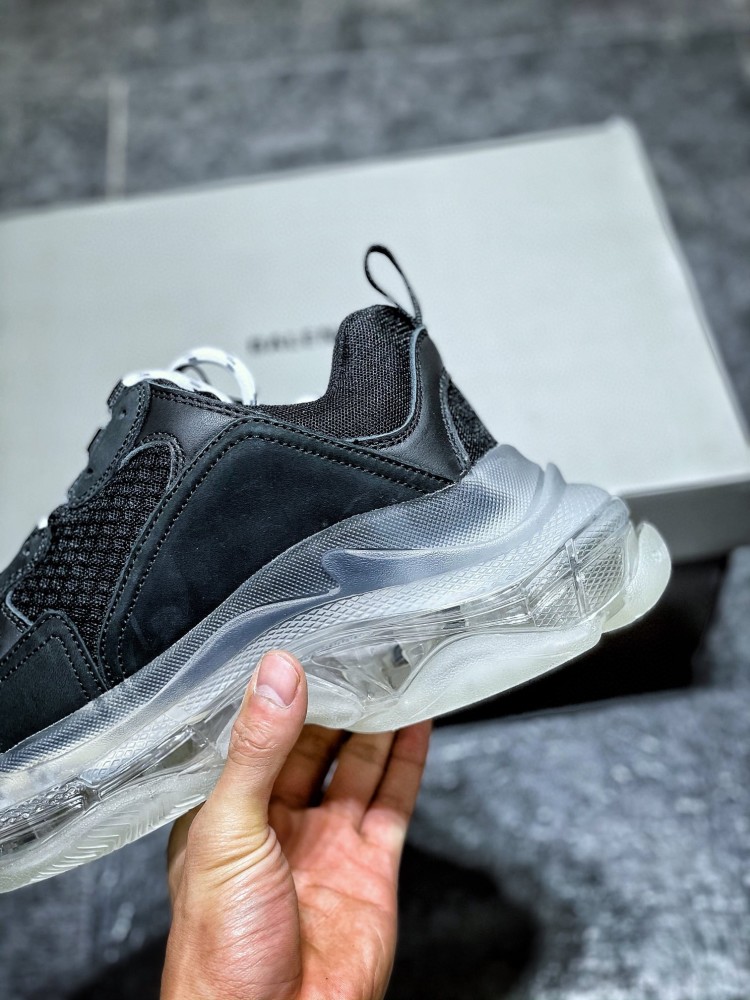 巴黎世家triples水晶底开箱测评