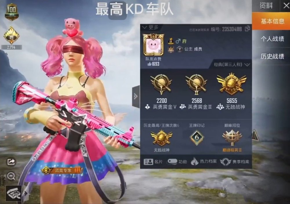 吃鸡玩家晒战绩声称最高kd车队网友追猎战神也配