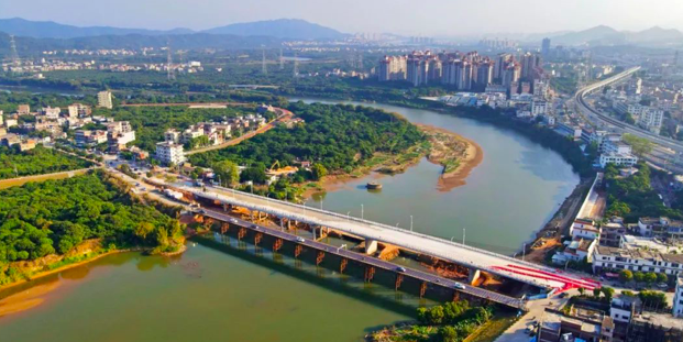 从化神岗大桥正式通车