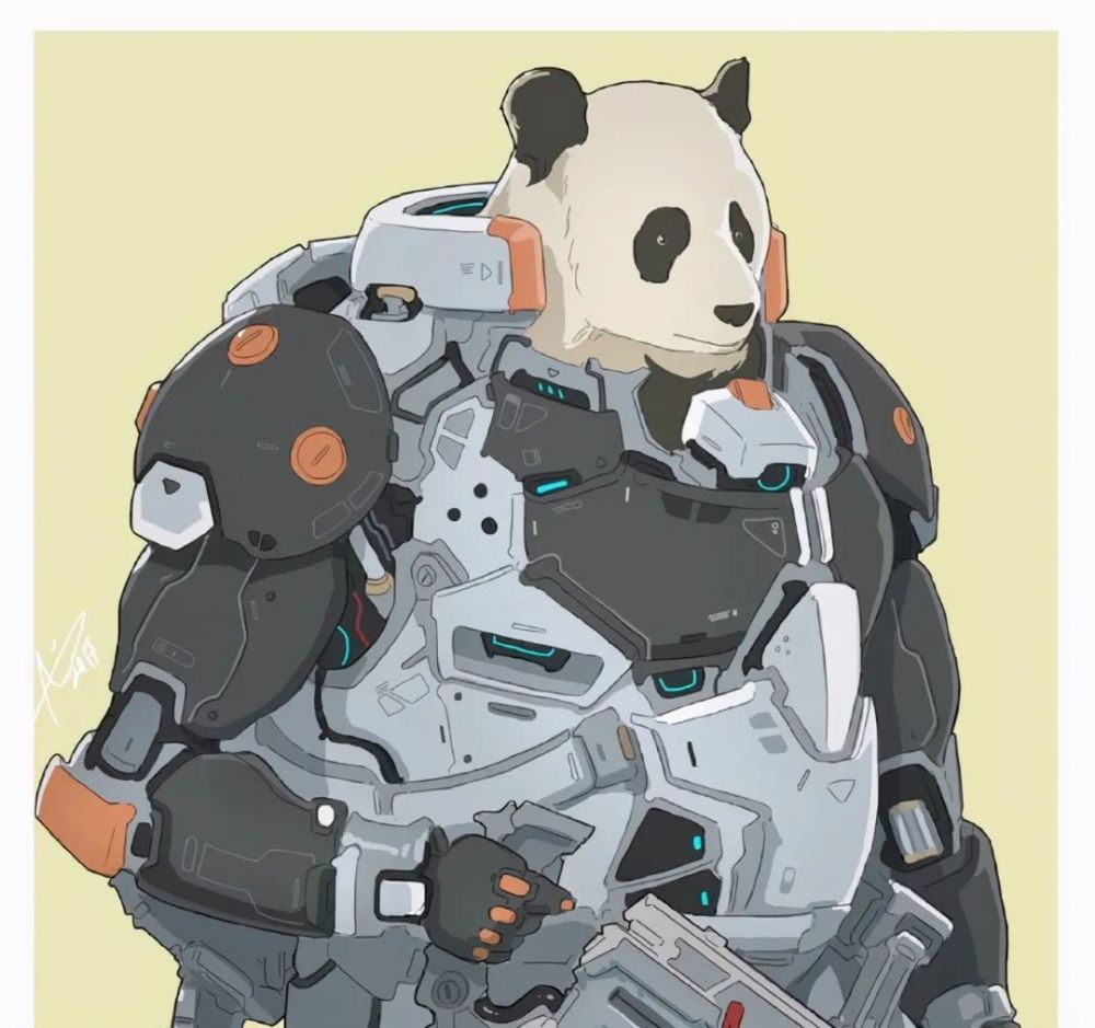 模玩控动物穿上机甲会变成什么样猫比虎帅