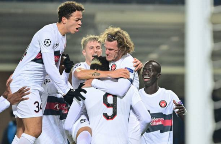 丹麦小球队斩获队史第一个欧冠积分_腾讯新闻