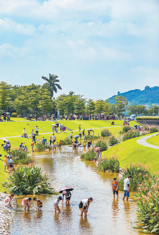 光明擦亮世界一流科学城"蓝绿本底"