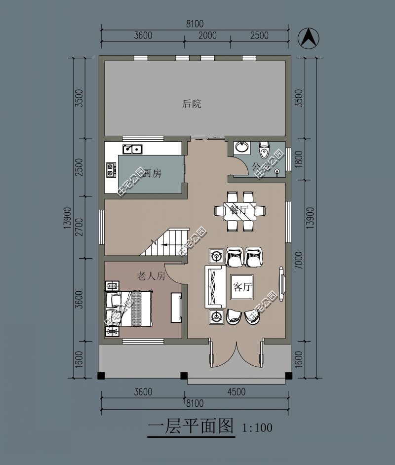 9m图纸编号:zj-094001其实,住宅公园就曾设计过非常多的小户型,但要从