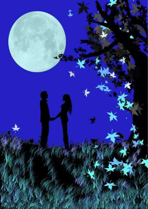 人生最美是长情花前月下怀拥她